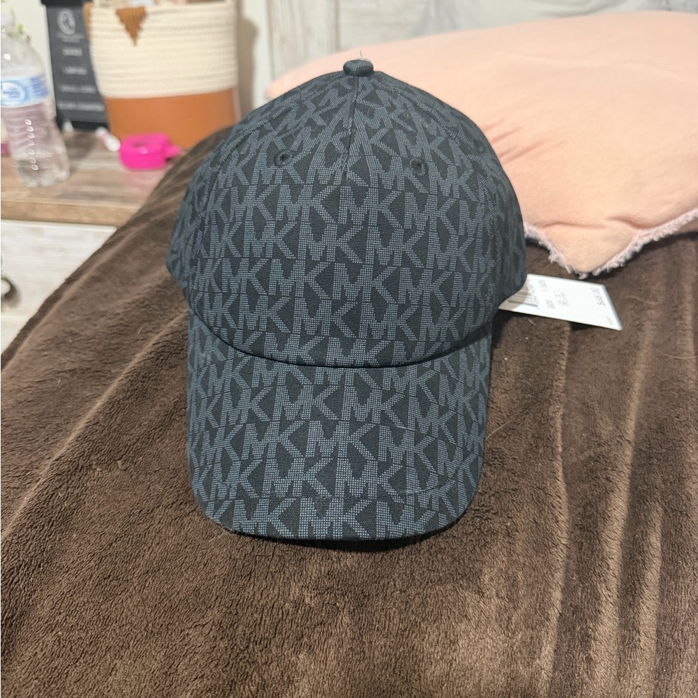 Michael Kors Women’s Black MK Logo Hat